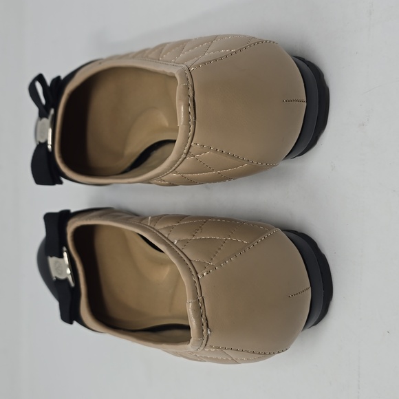 Anne Klein Gianna Cap Toe Quielted Ballet  Flats Size 8 - Picture 4 of 7